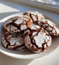 gingerbread crinkle cookies