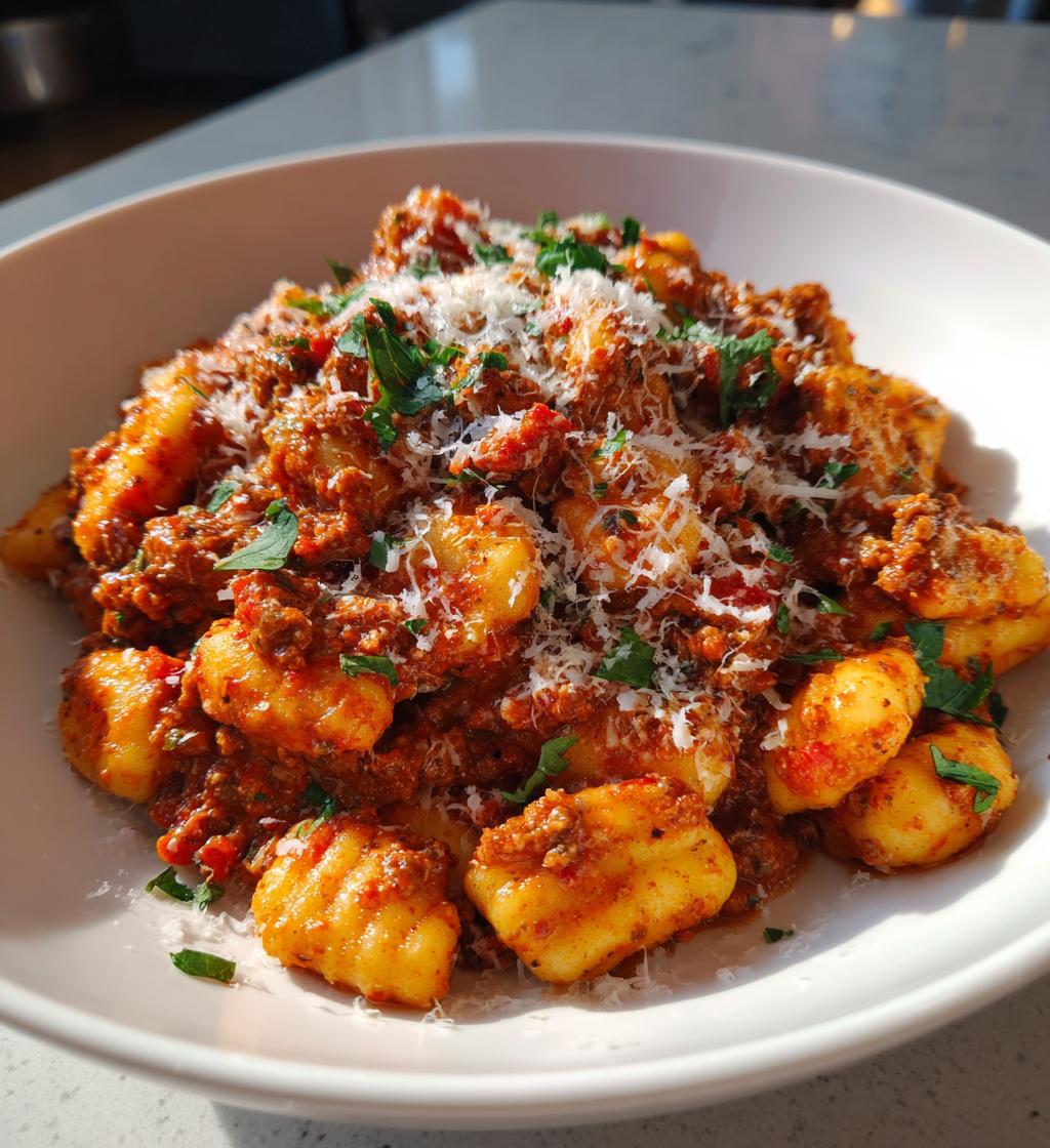 gnocchi bolognese