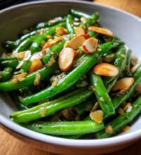 green beans thanksgiving side dishes