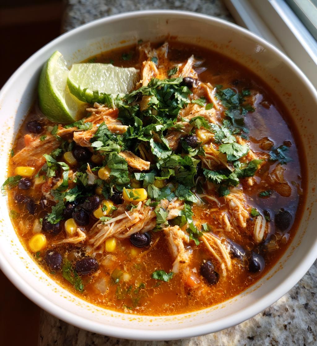 green enchiladas chicken soup