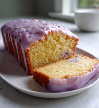 grey lavender cake with honey lemon glaze recipe