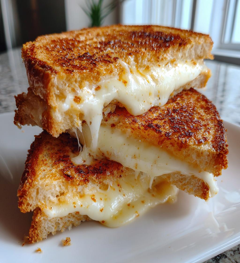 grilled cheese sandwich - detail 1