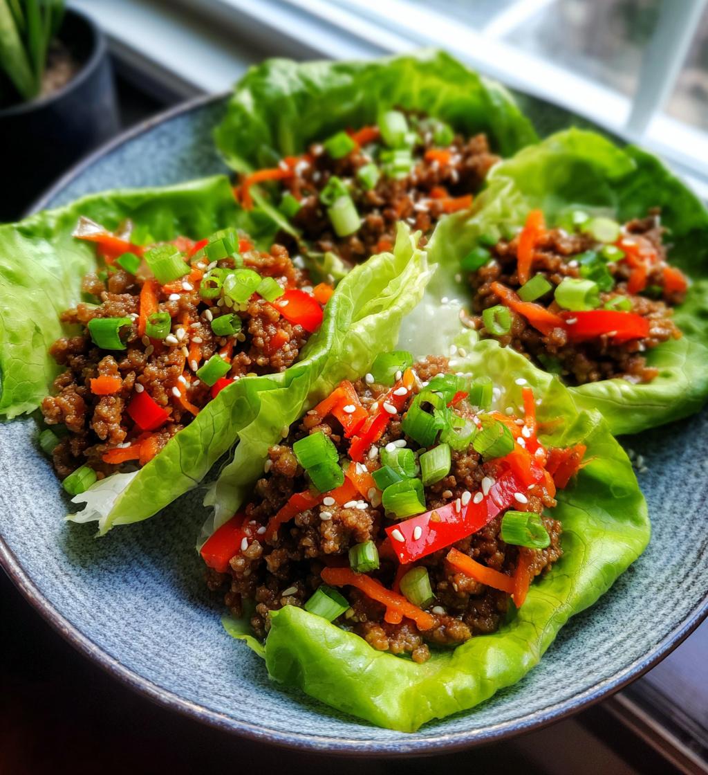 ground beef lettuce wraps 2