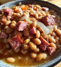 ham and beans crockpot recipes