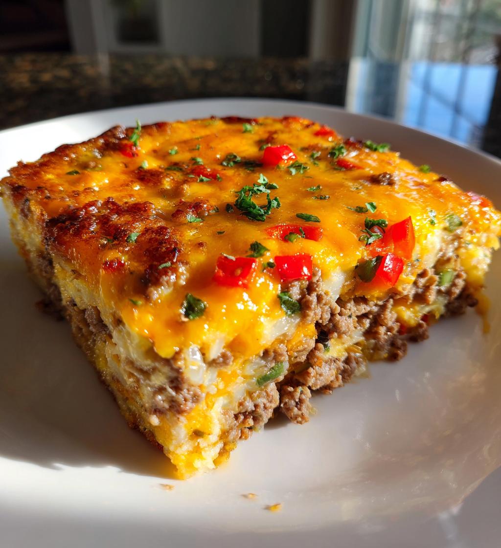 hamburger hash brown casserole
