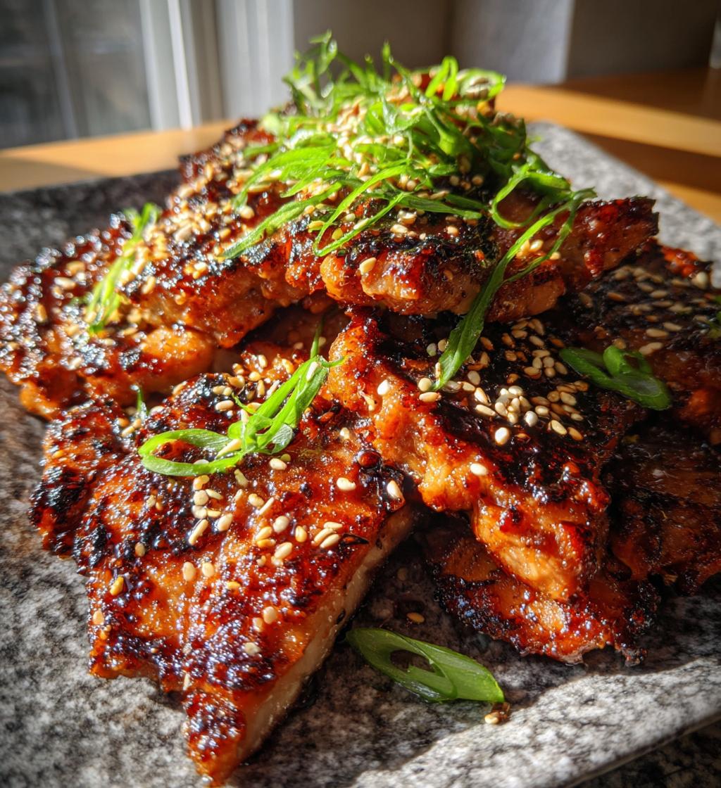 homemade chicken bulgogi - detail 1