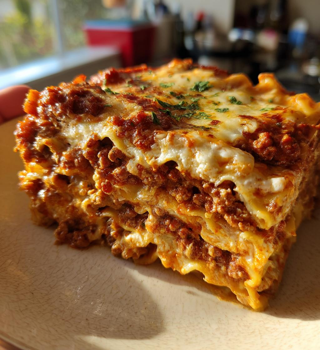 homemade lasagna