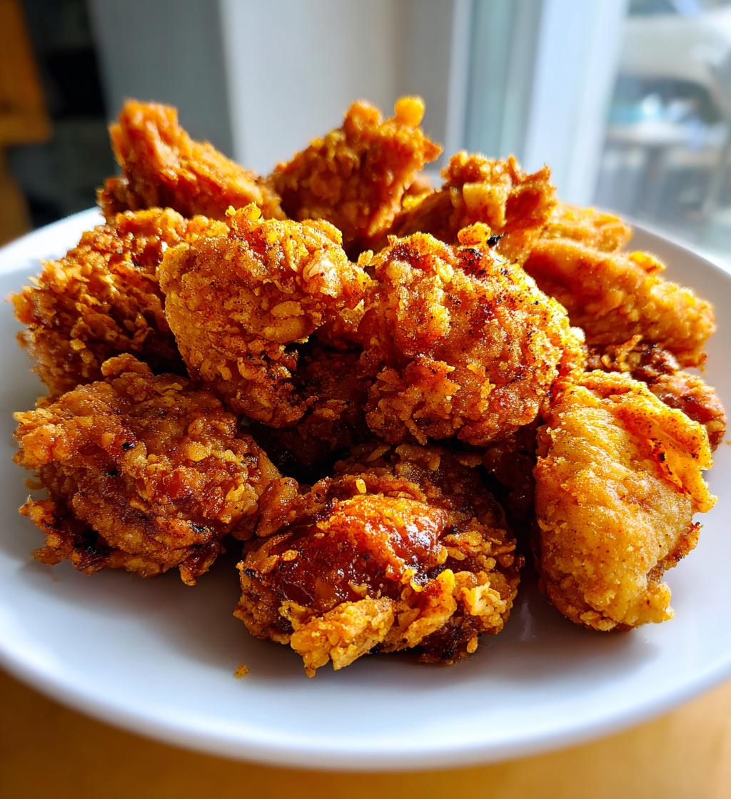homemade popcorn chicken recipe
