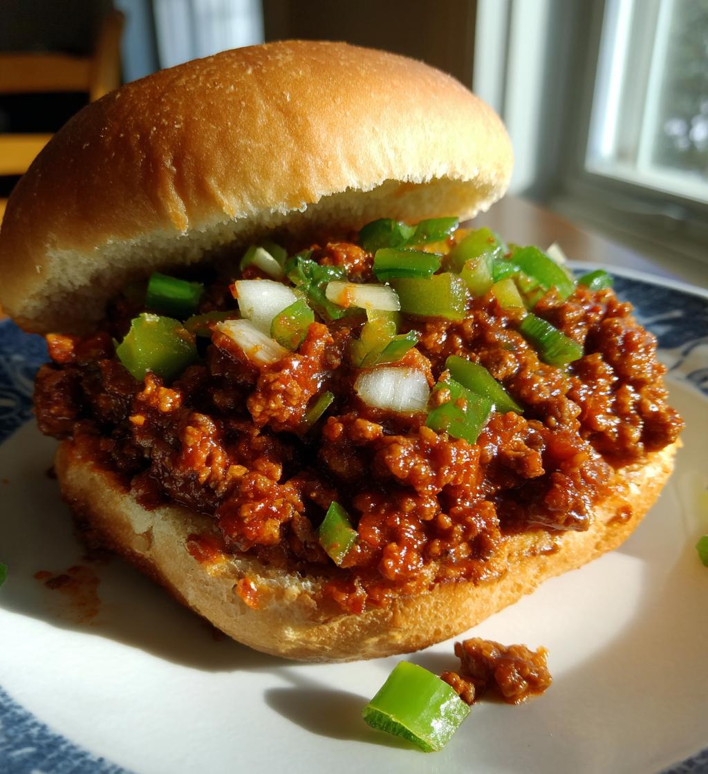 homemade sloppy joes