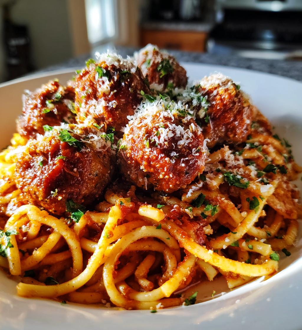 instant pot spaghetti and meatballs