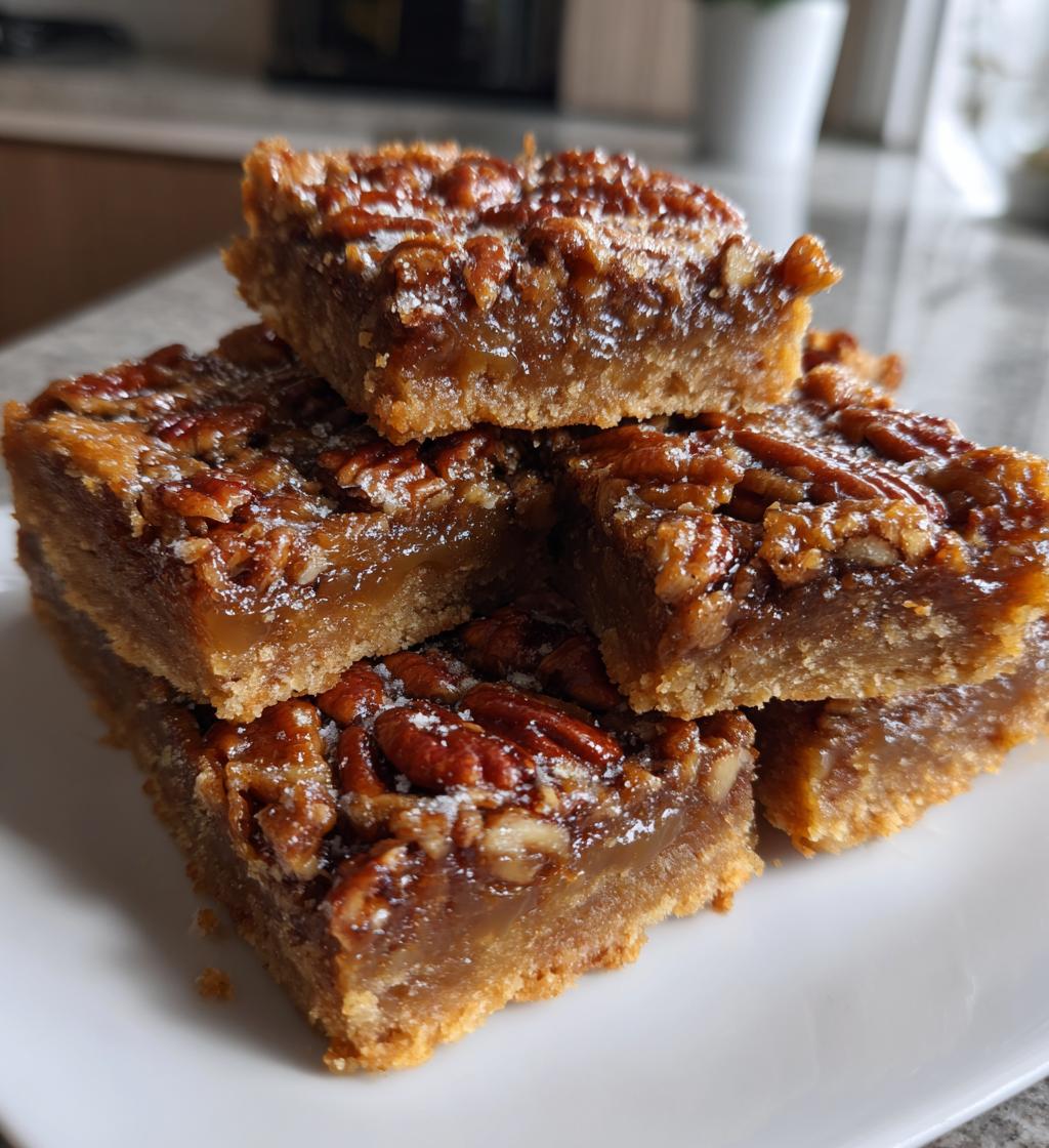 irresistible pecan pie bars