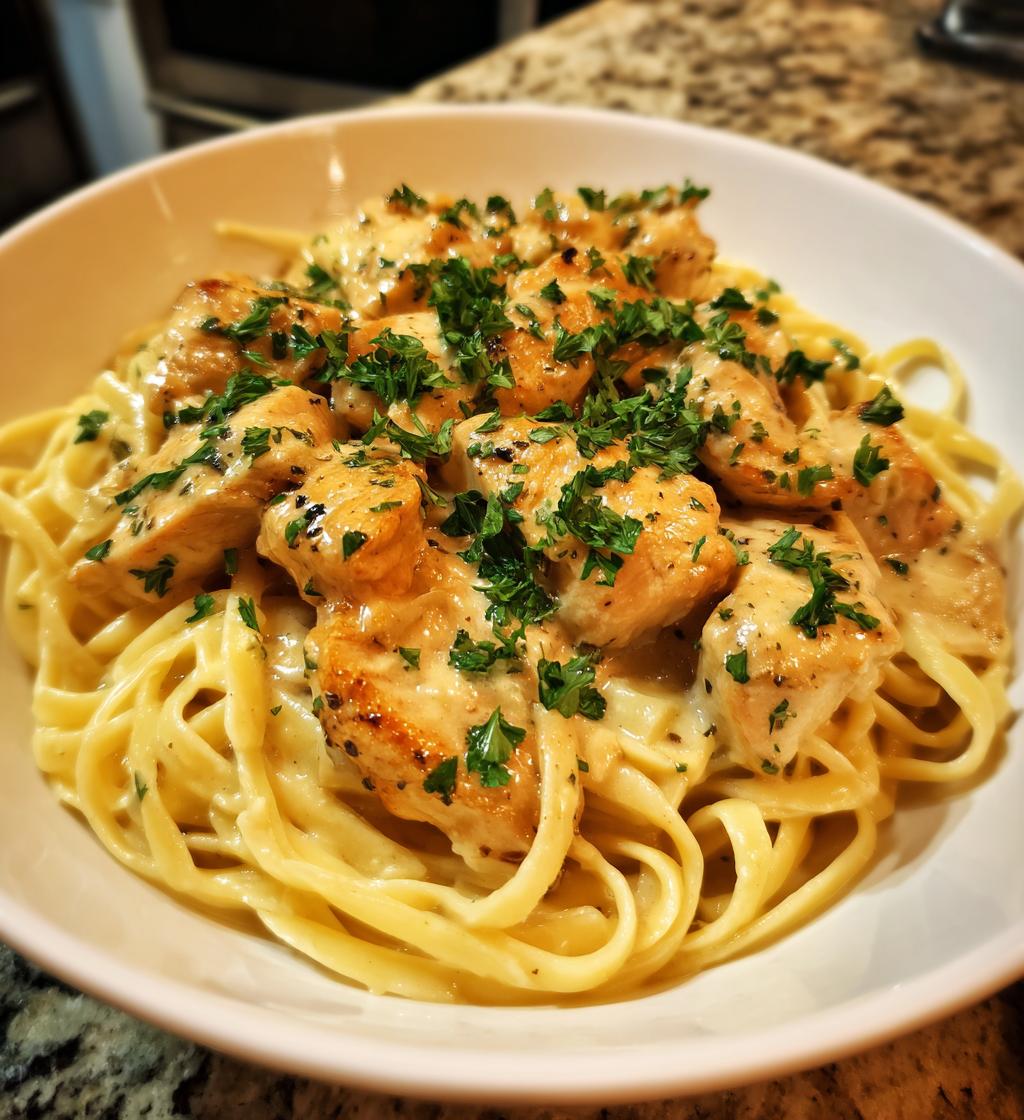 italian creamy chicken pasta