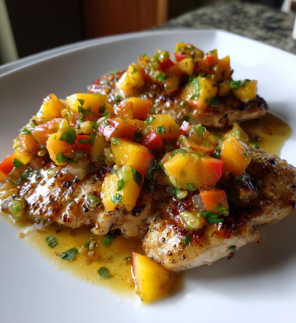 jalapeno peach chicken recipe