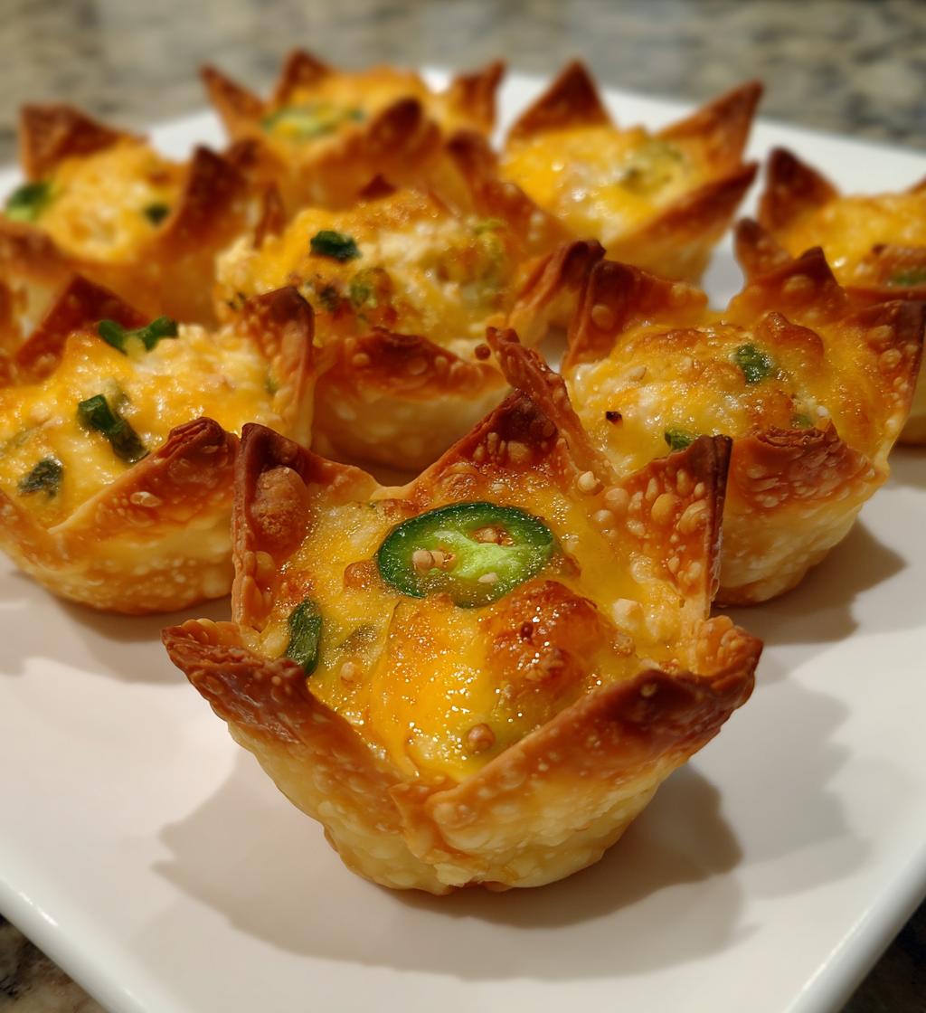 jalapeno popper wontons a perfect blend of spice and crunch