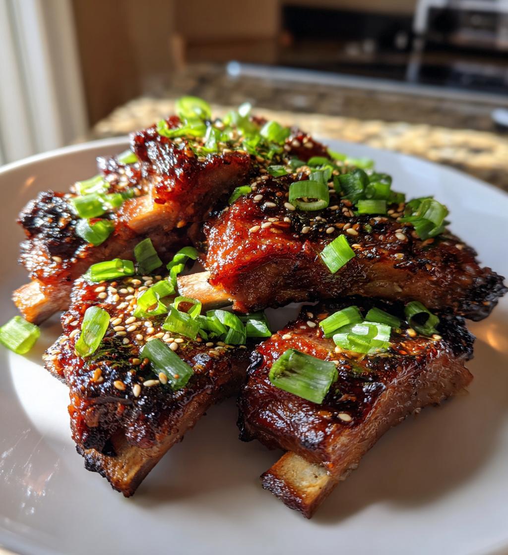korean country ribs - detail 1