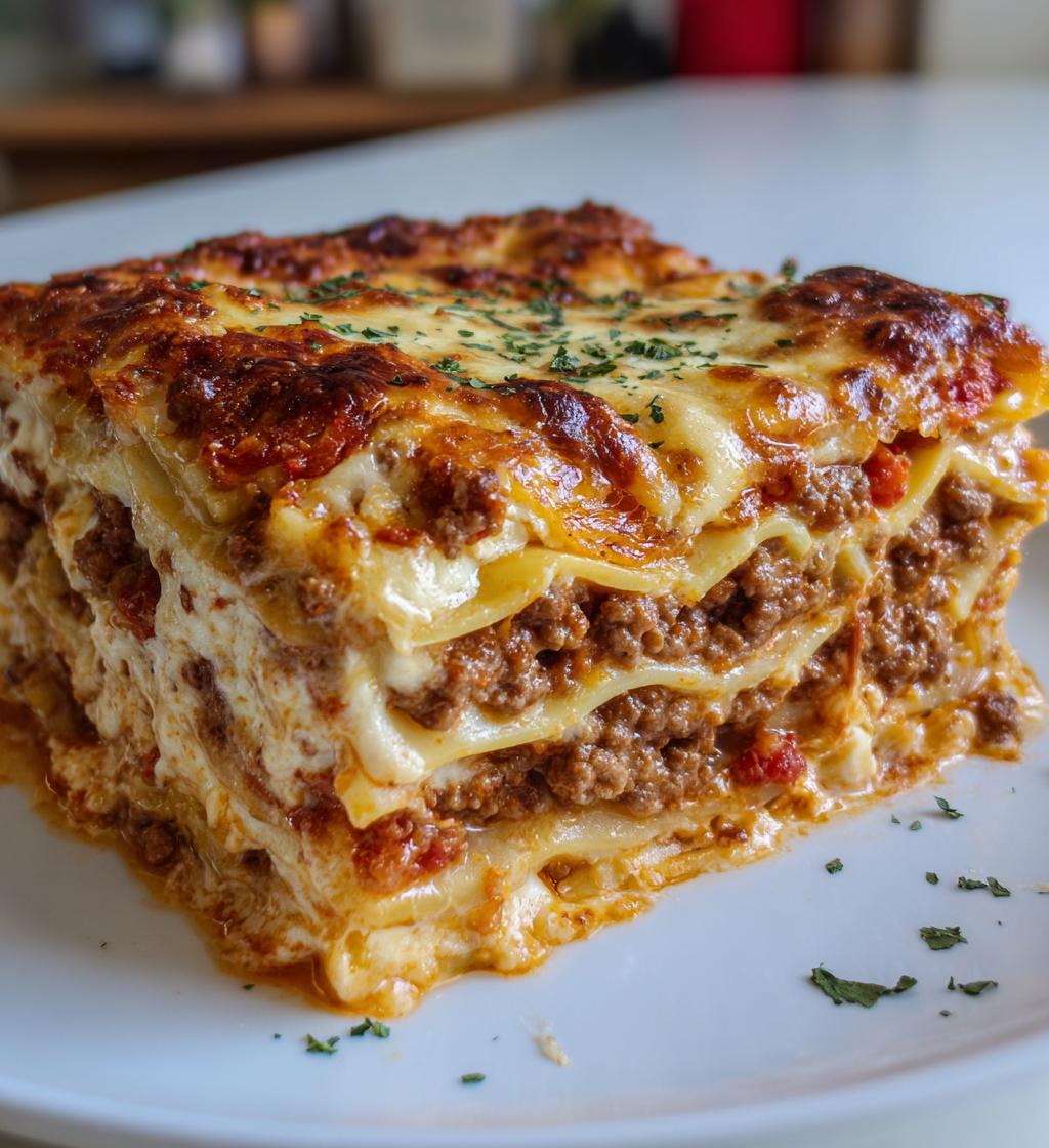 lasagna casserole - detail 1