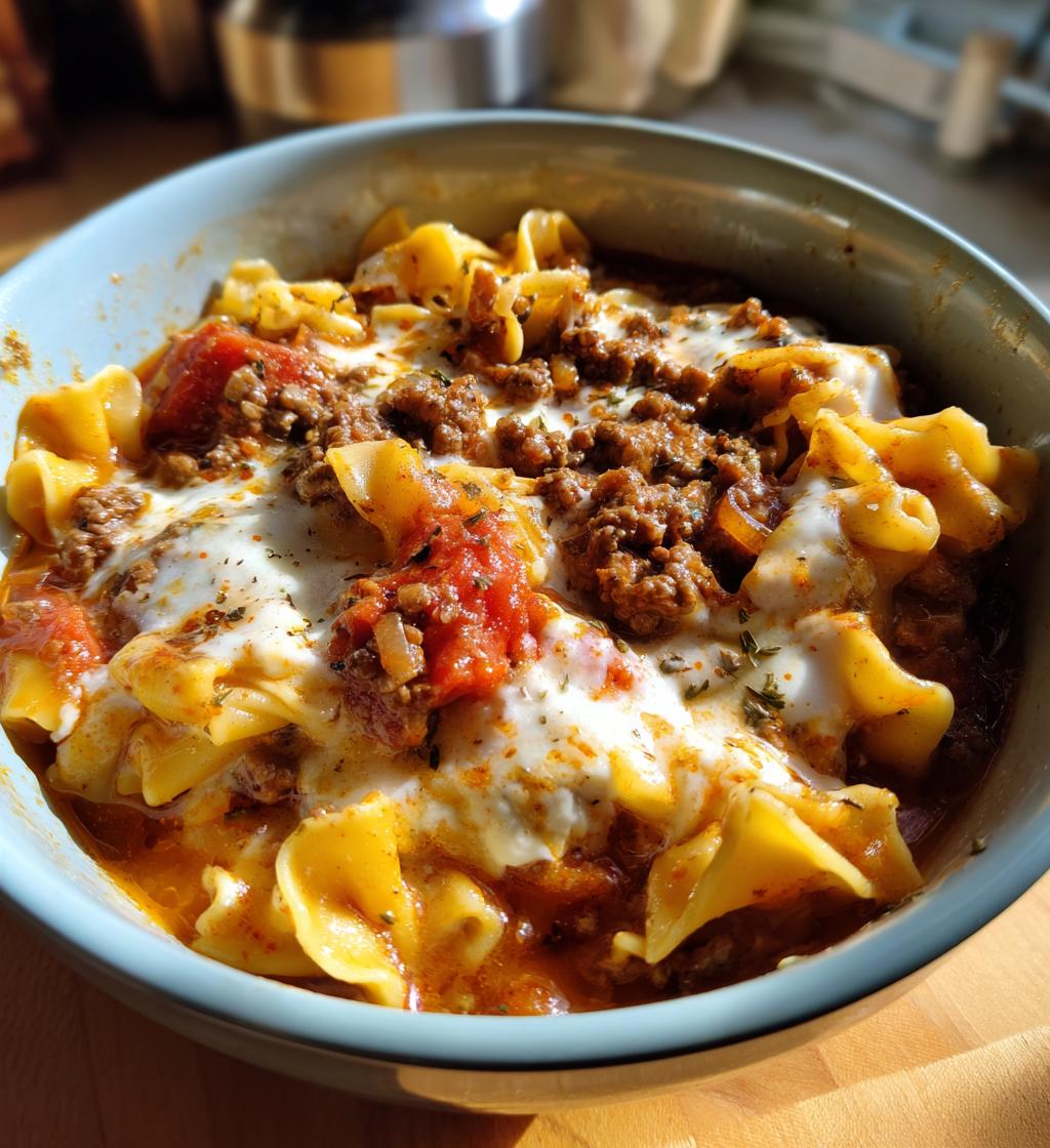 lasagna soup crockpot