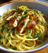 lemon chicken pasta