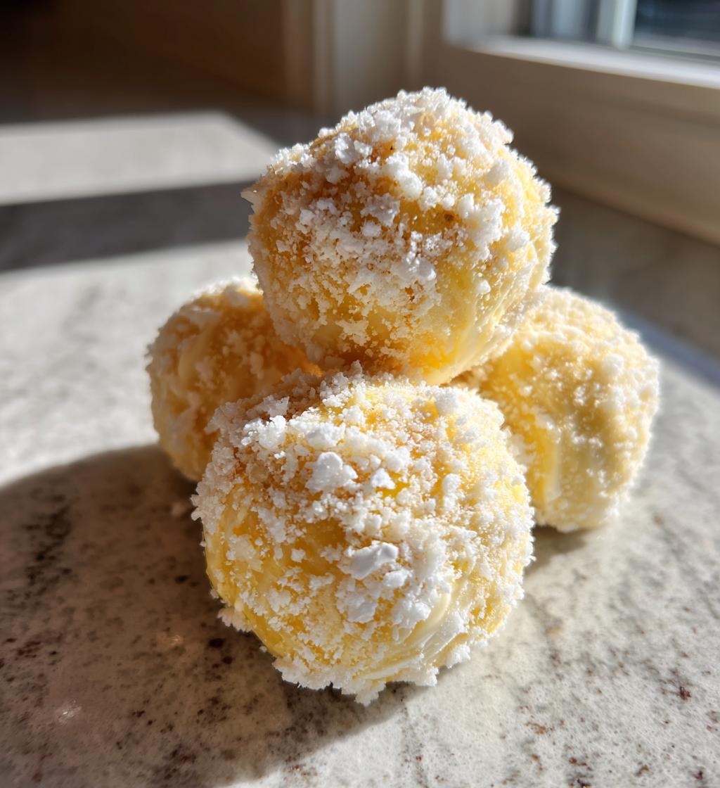 lemon truffles