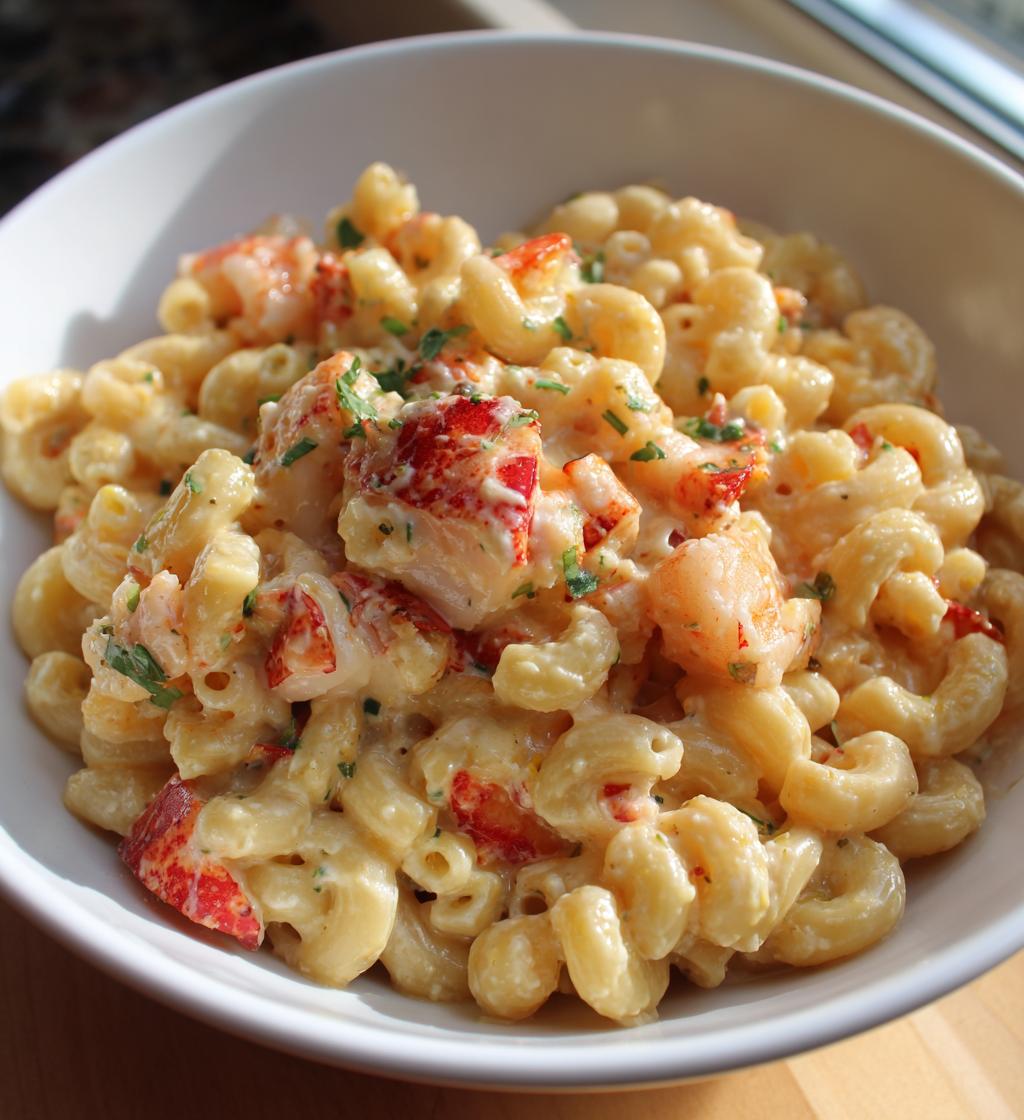 lobster and shrimp mac and cheese
