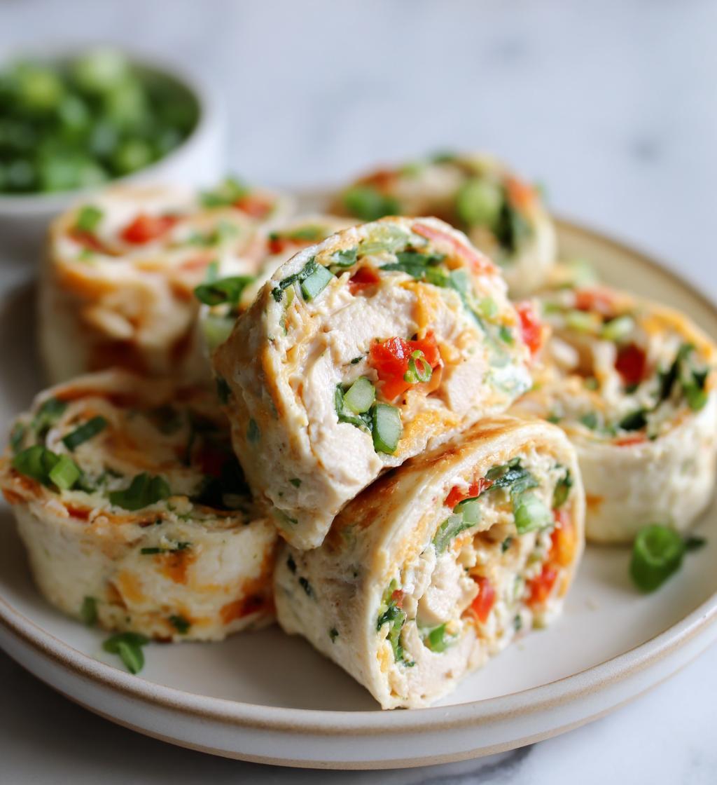 mexican chicken pinwheels recipe