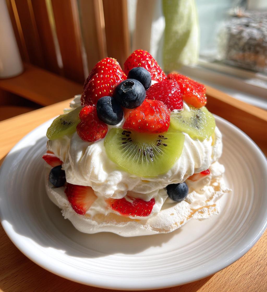 mini pavlova