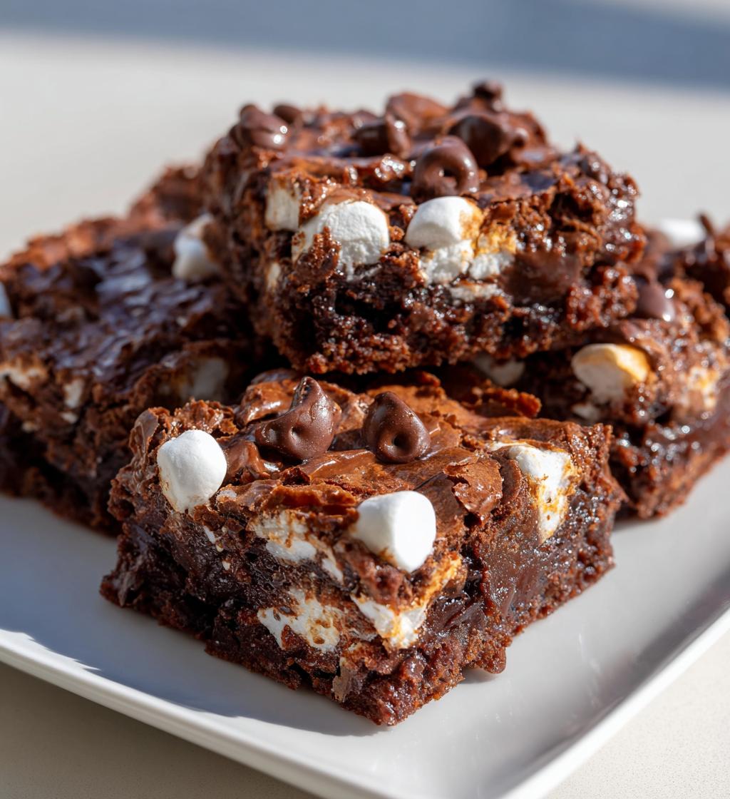 mississippi mud cake bars