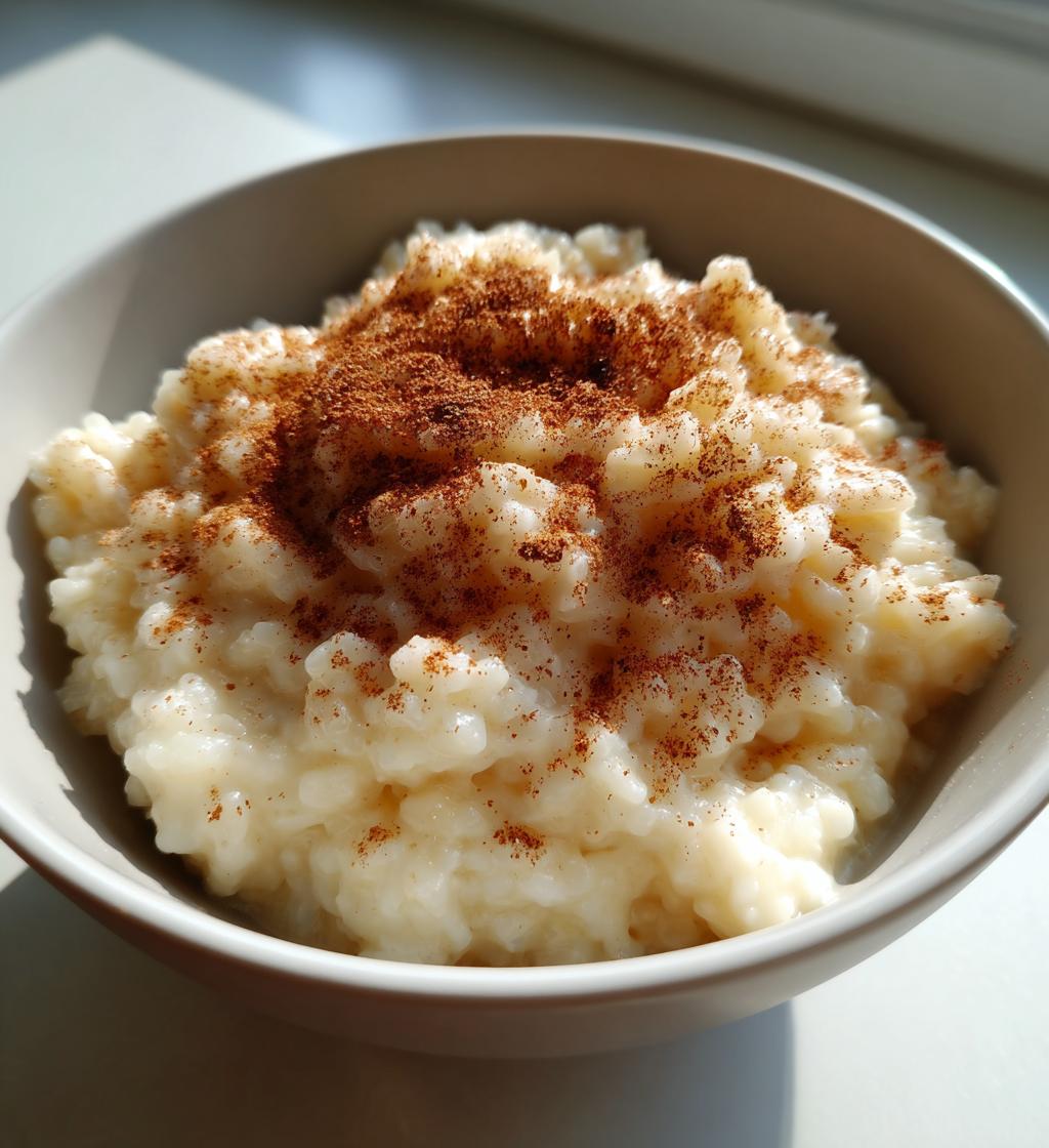 moms old fashioned rice pudding