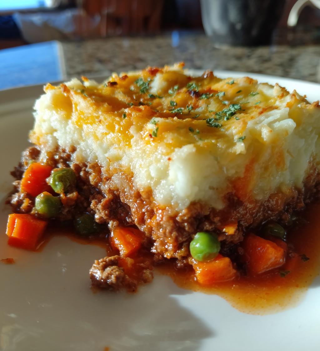 my famous homemade shepherds pie