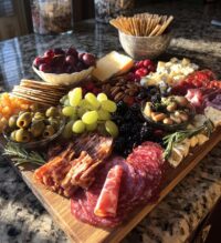 new years charcuterie board