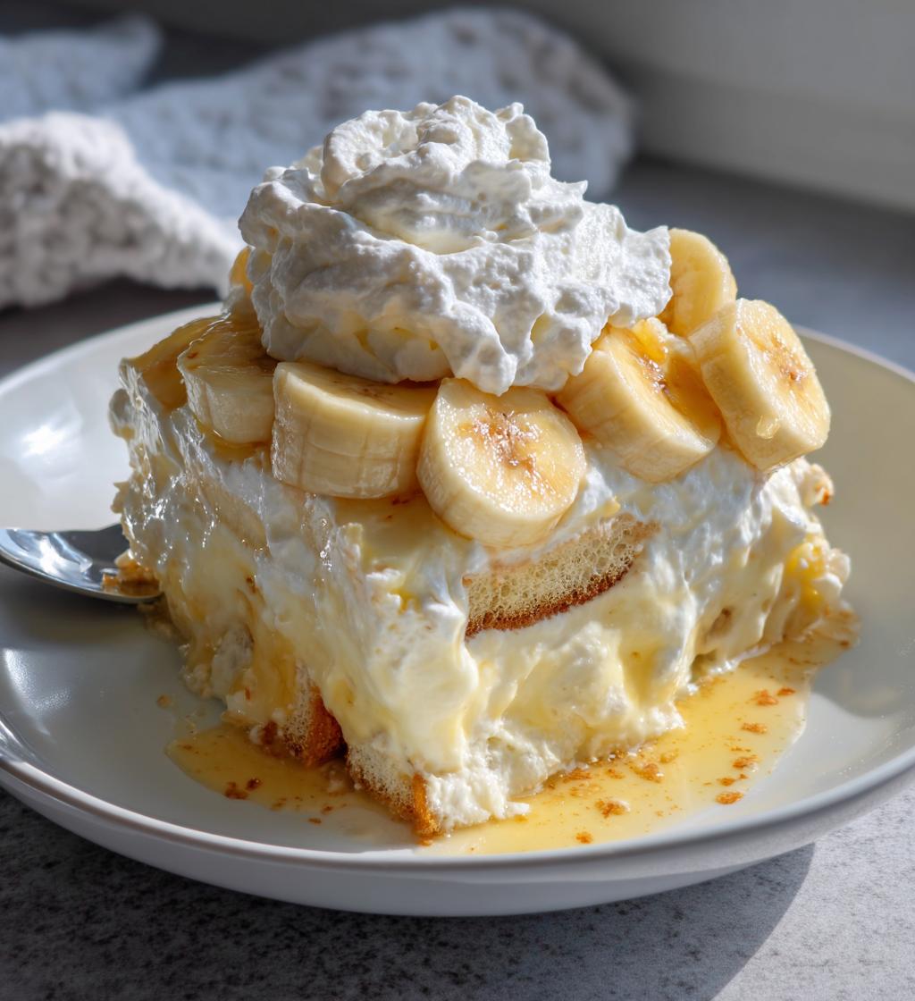 old fashioned banana pudding