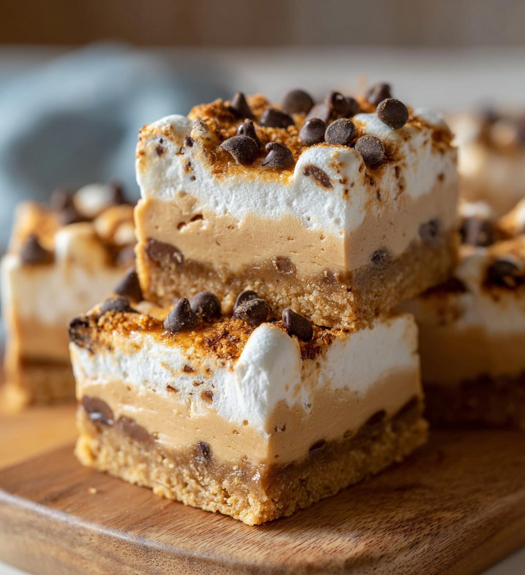 old fashioned peanut butter fudge with marshmallow - detail 1
