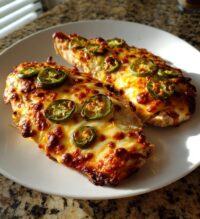 one pan cheesy jalapeno chicken