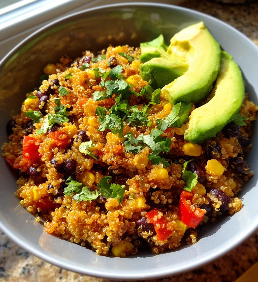 one pan mexican quinoa
