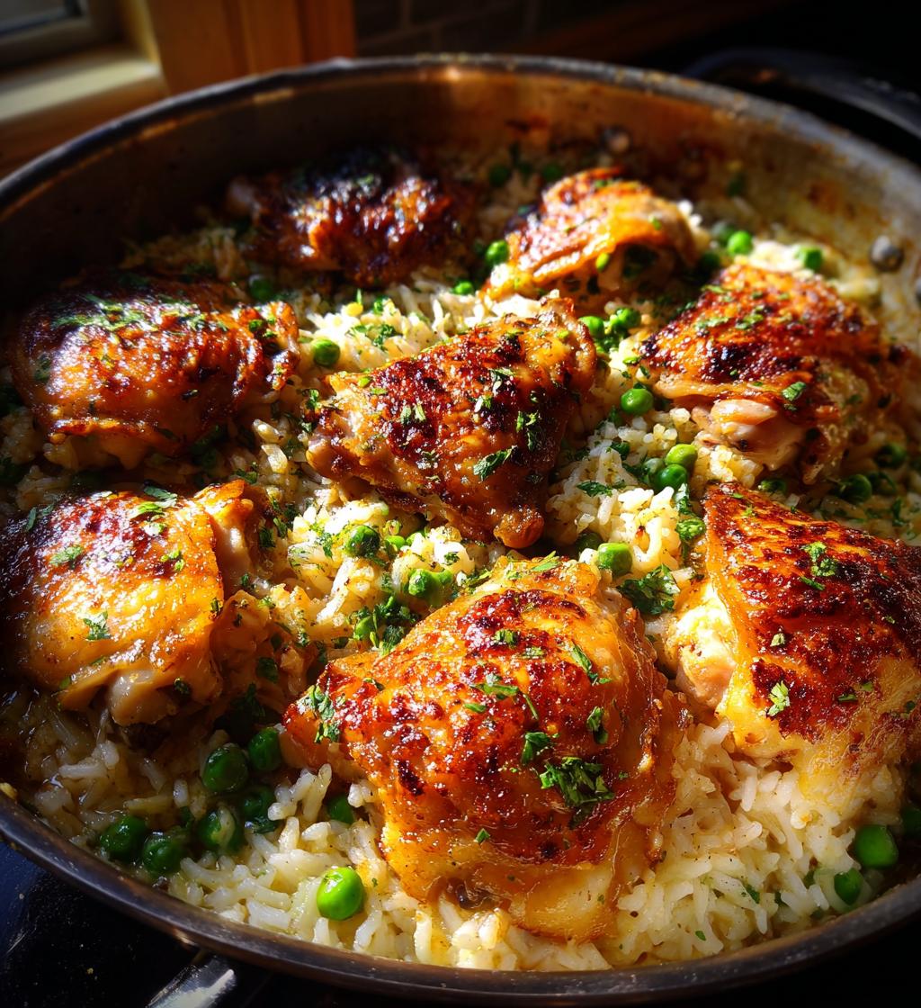 one pot chicken and rice recipe - detail 1