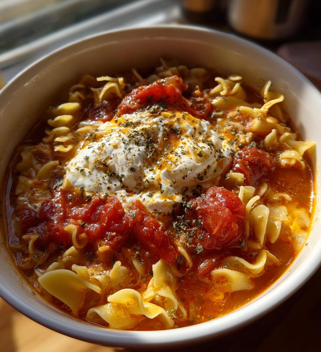 one pot lasagna soup