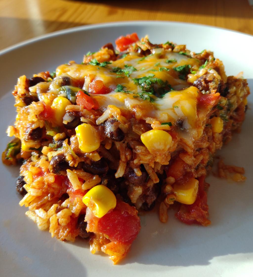 one pot mexican rice casserole