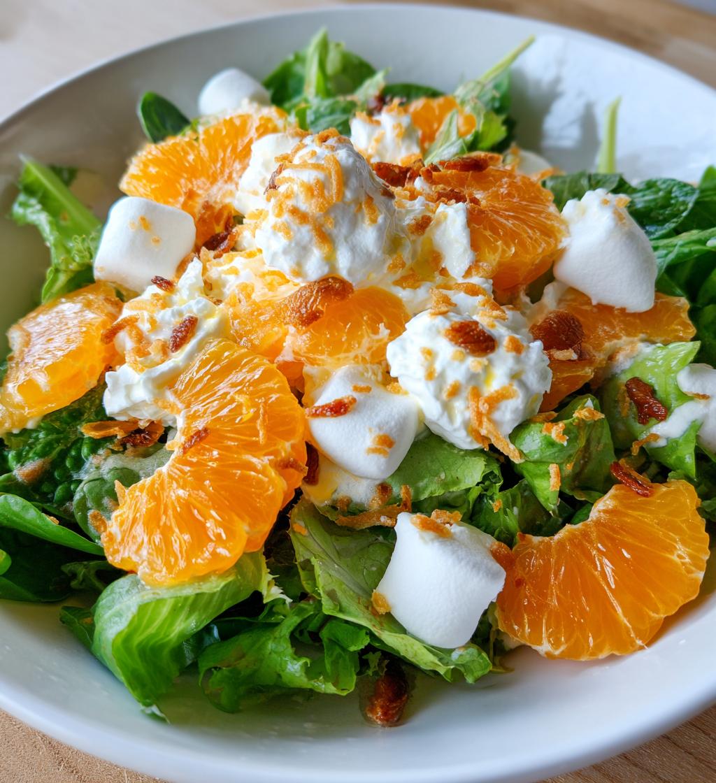 orange dreamsicle salad