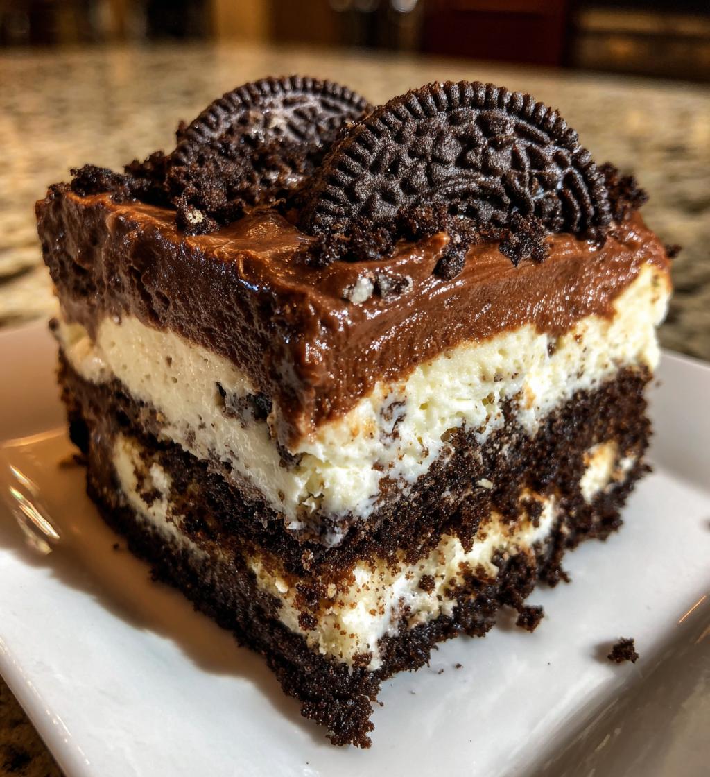oreo layered dessert oreo delight with chocolate pudding