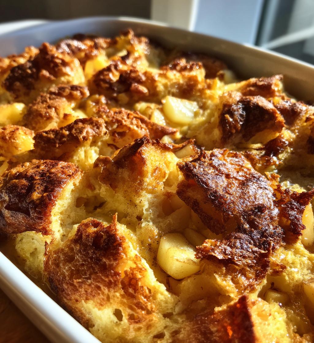 overnight cinnamon apple baked french toast casserole