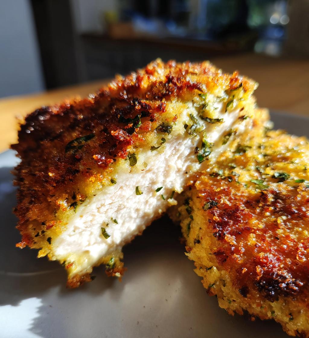 parmesan crusted chicken