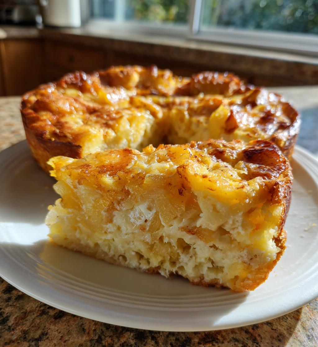 pineapple bread pudding