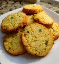 pistachio shortbread cookies