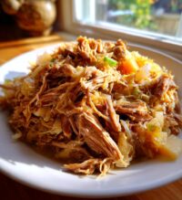 pork and sauerkraut crockpot
