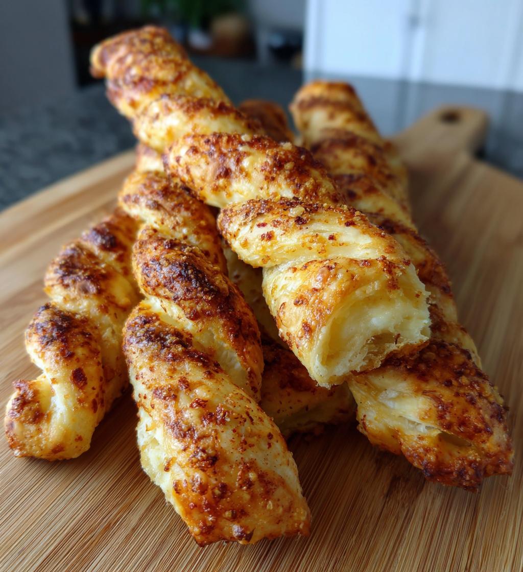 puff pastry cheese straws