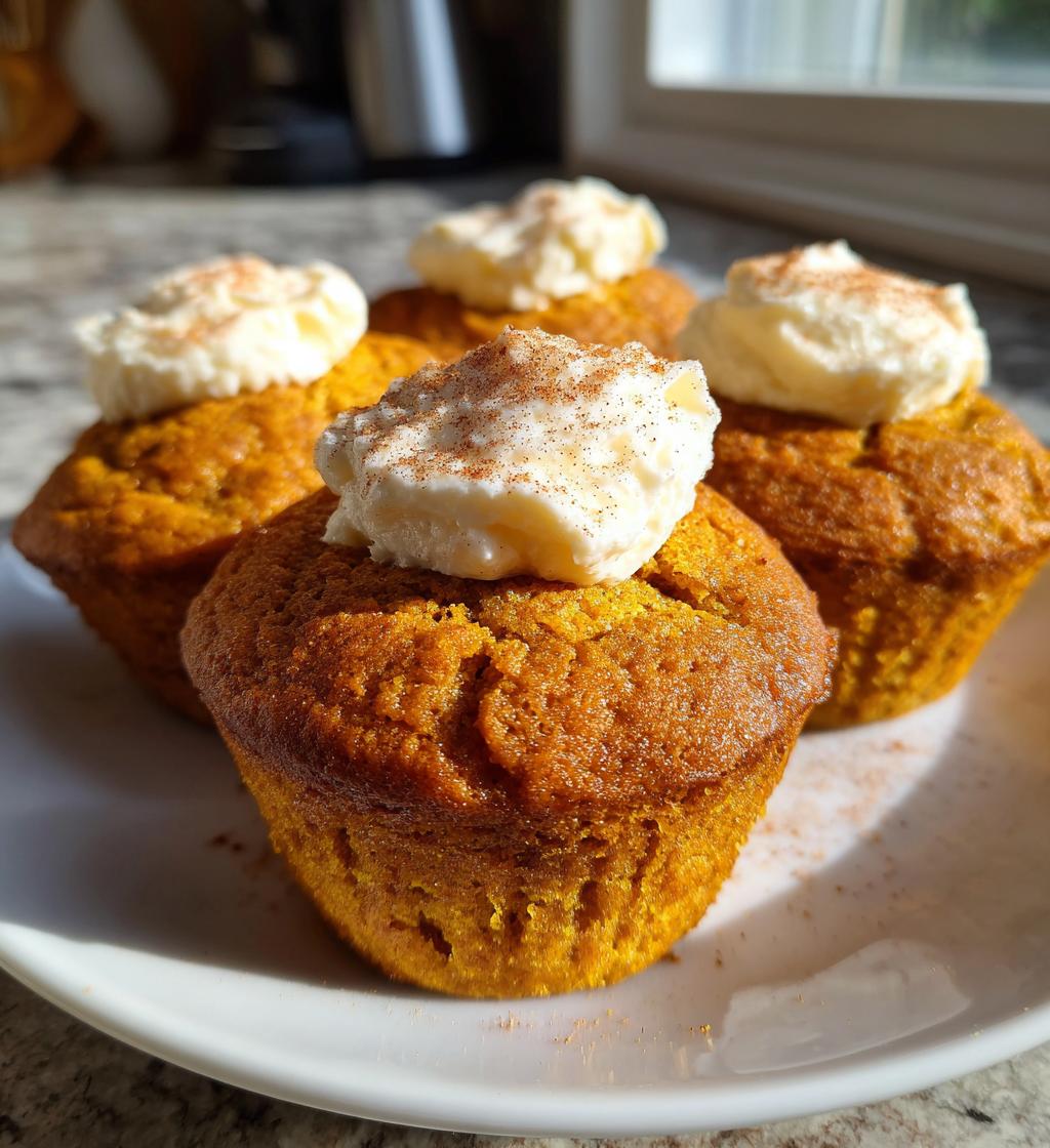 pumpkin cream cheese muffins