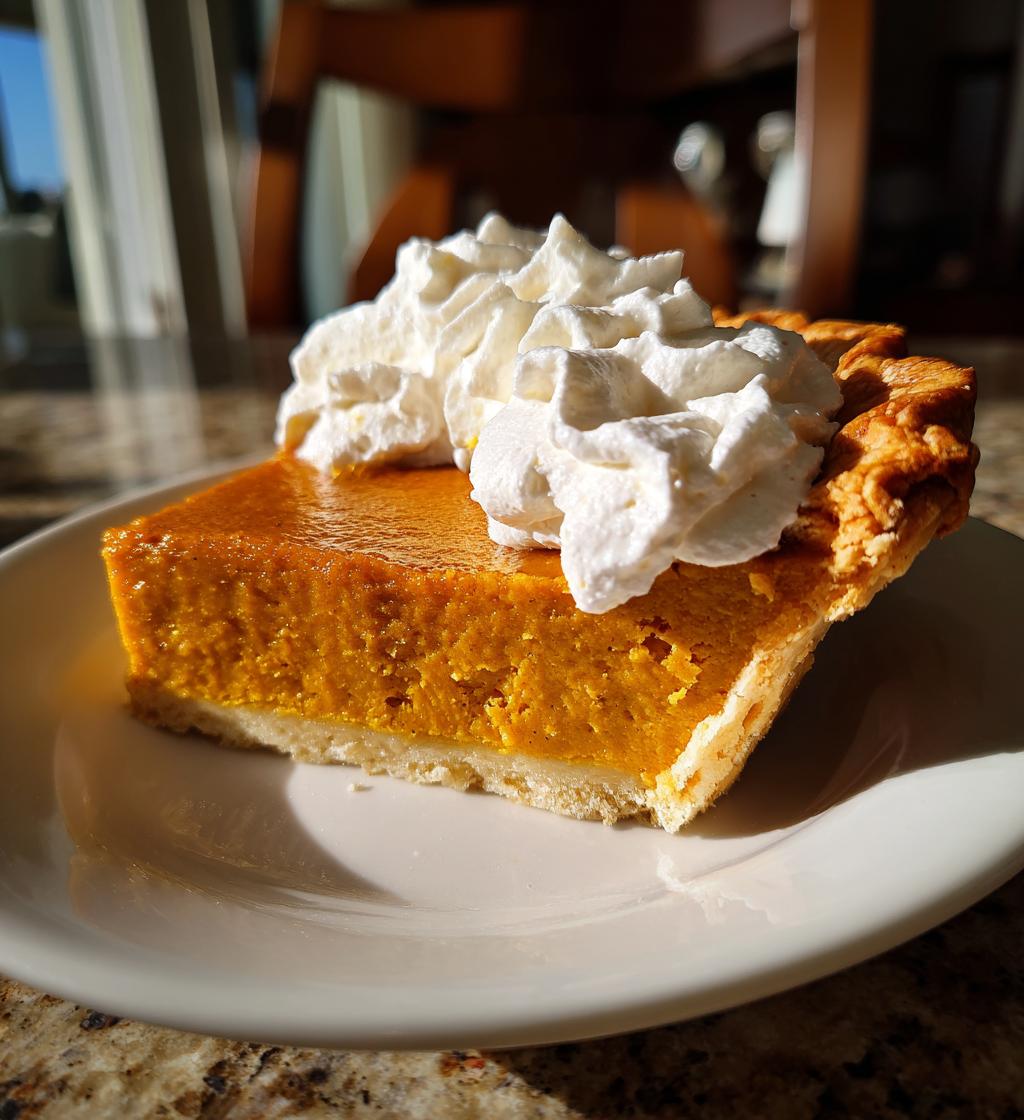 pumpkin cream pie