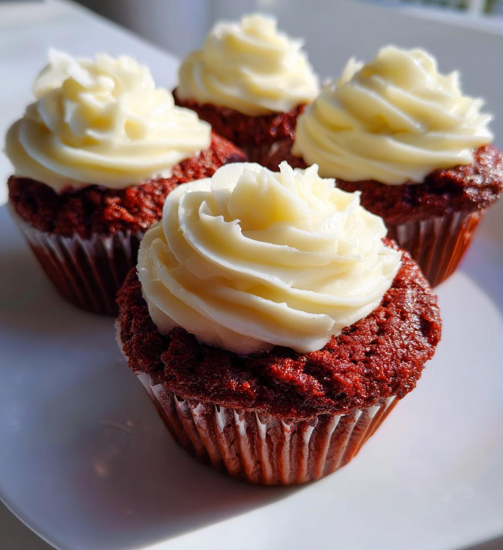 red velvet muffins