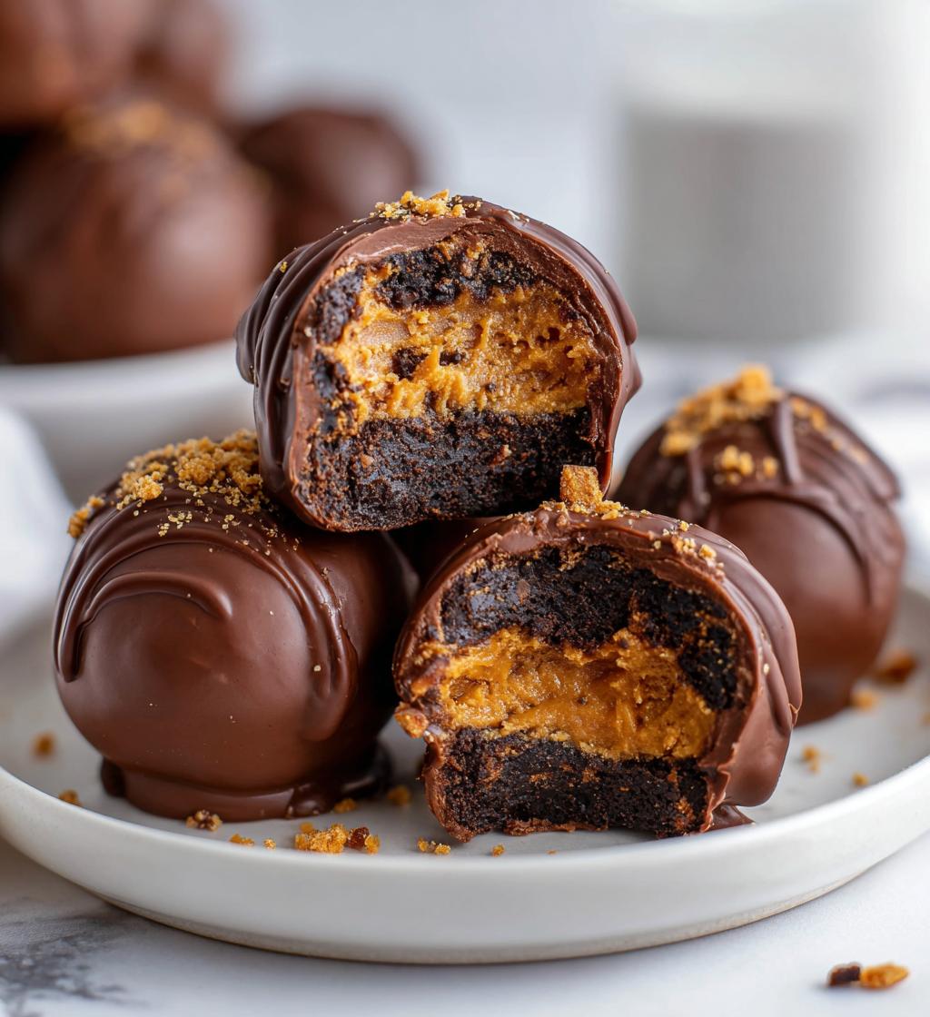 reeses peanut butter oreo truffles - detail 1