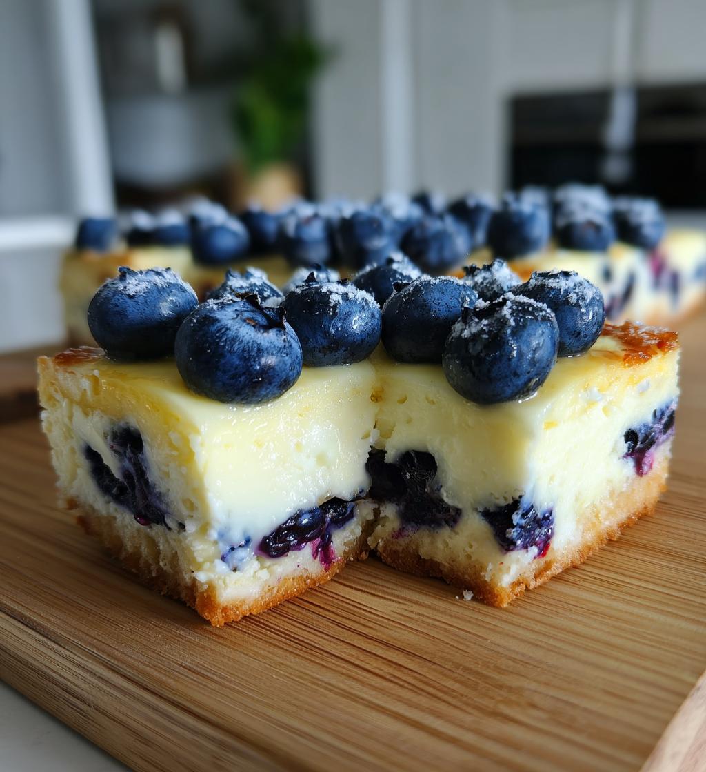 scrumptious blueberry cream cheese bars recipe - detail 1